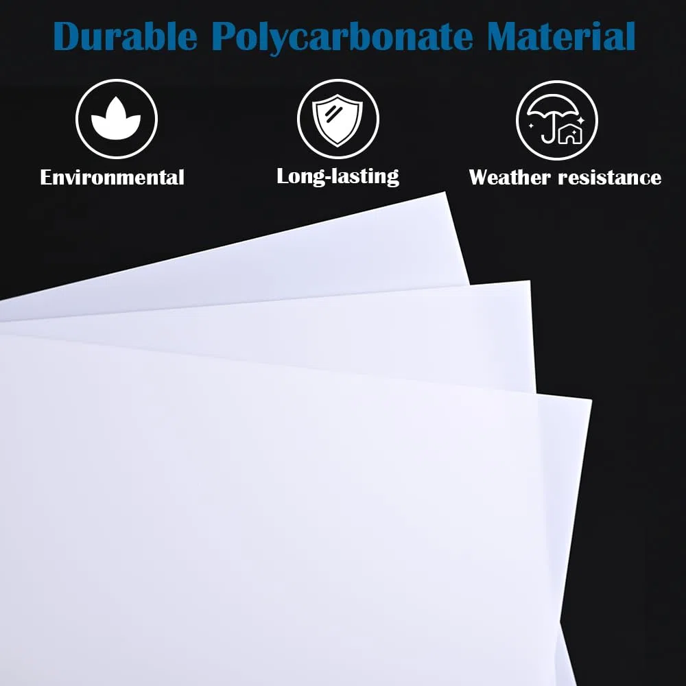 Dyfuzor światła LED, płyta dyfuzyjna, antyodblaskowa, do zmiękczonej lampy sufitowej, reflektor LED, panel LED, światło torowe (30 cm x 60 cm x 0,1 cm)